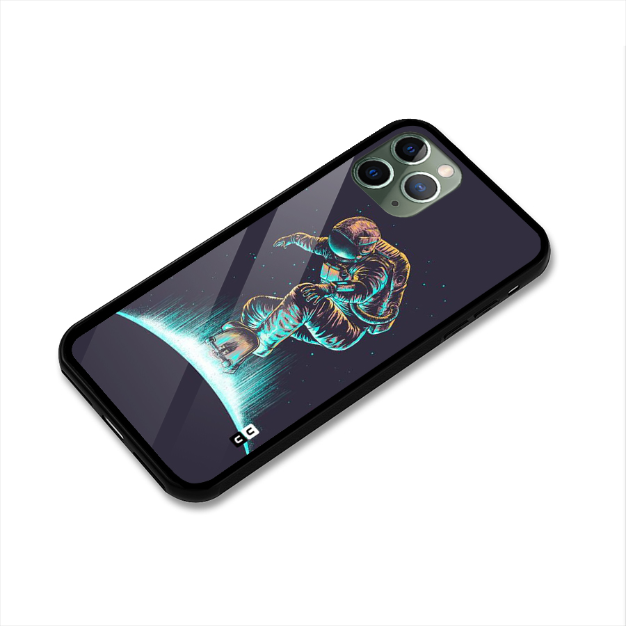 Rolling Spaceman Glass Back Case for iPhone 11 Pro