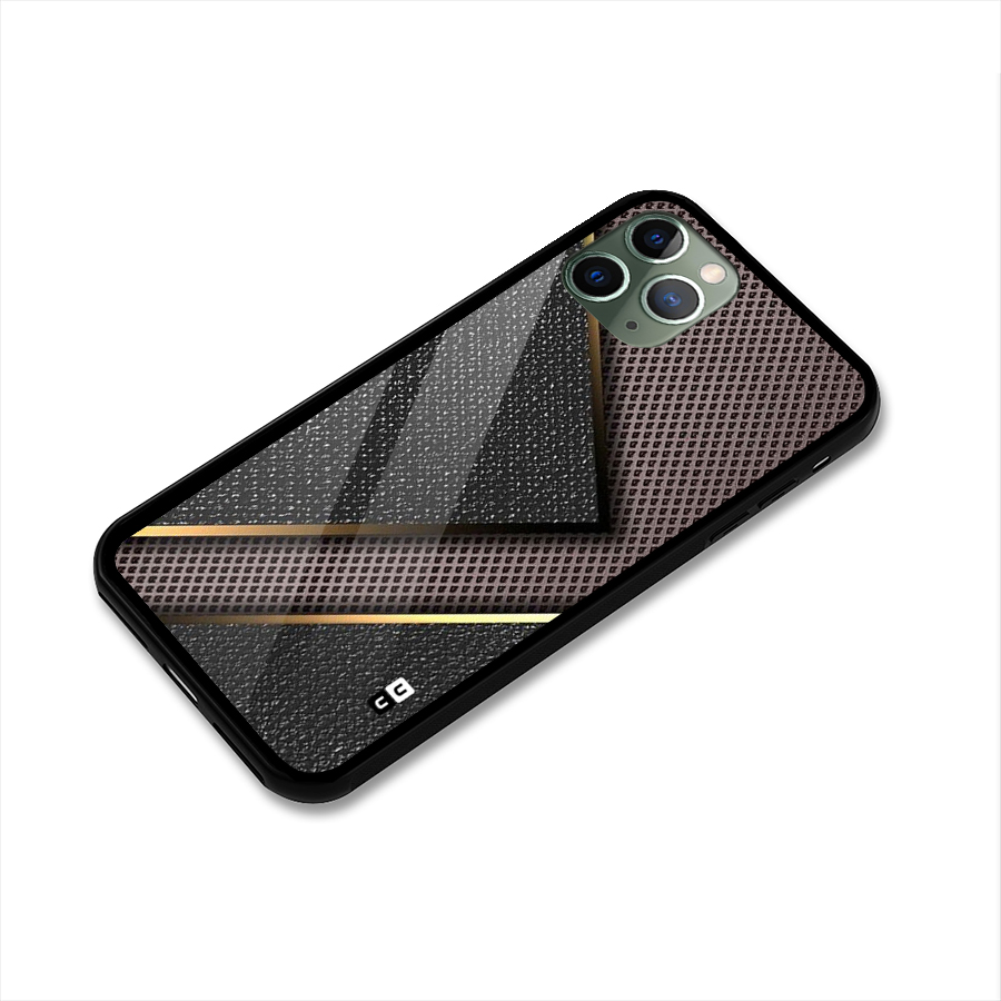 Rugged Polka Design Glass Back Case for iPhone 11 Pro