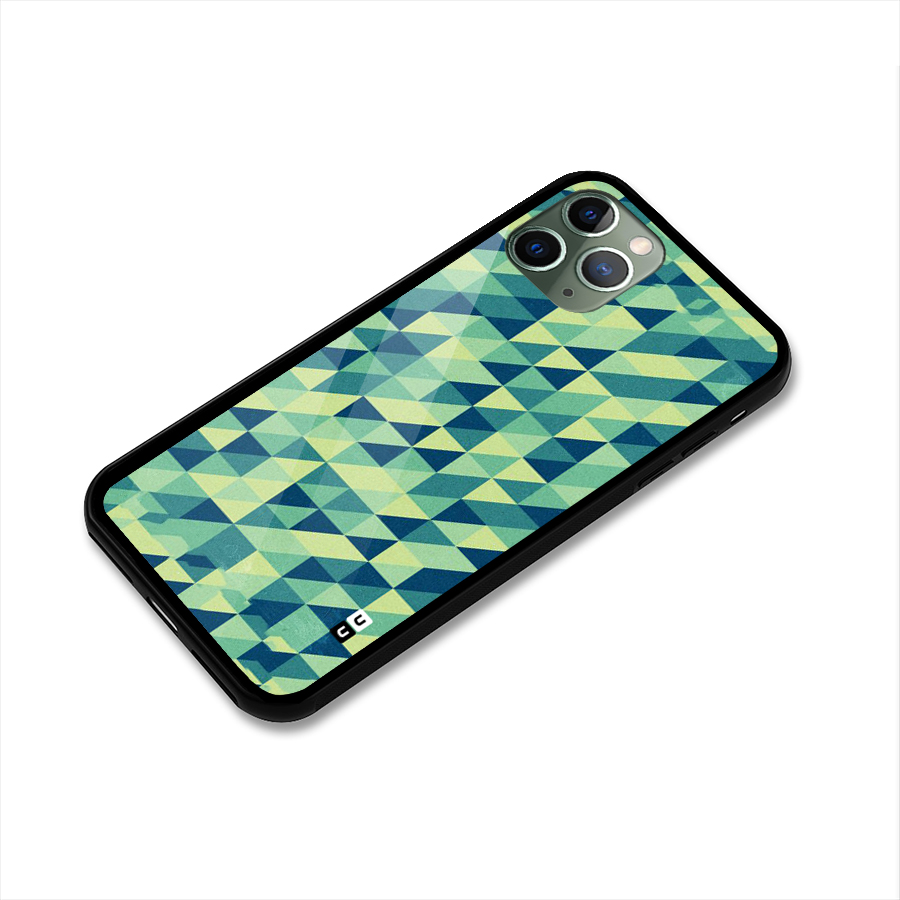 Shady Green Glass Back Case for iPhone 11 Pro