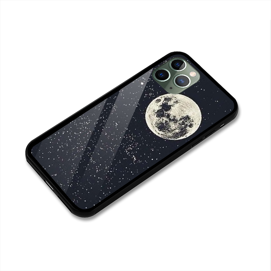 Simple Galaxy Glass Back Case for iPhone 11 Pro