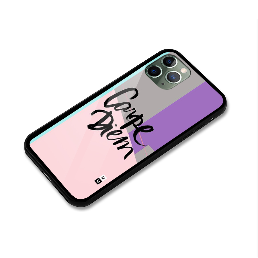 Stripes Black Diem Glass Back Case for iPhone 11 Pro