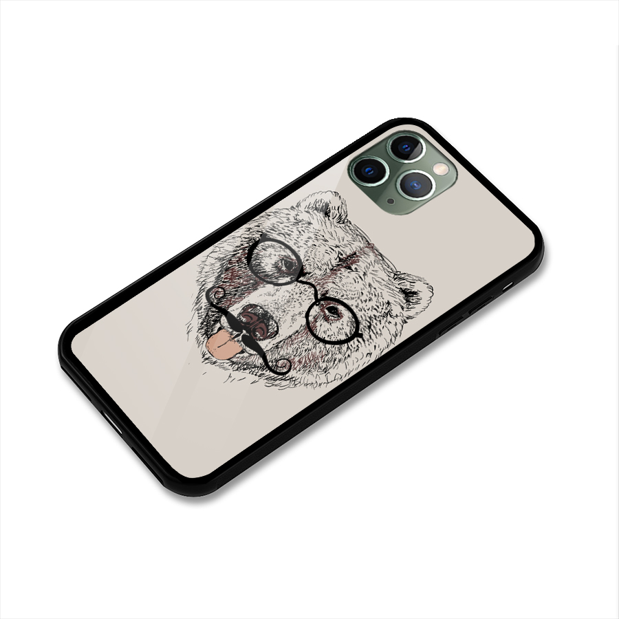 Studious Bear Glass Back Case for iPhone 11 Pro