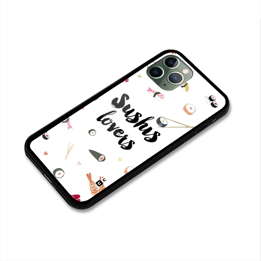 Sushi Lovers Glass Back Case for iPhone 11 Pro