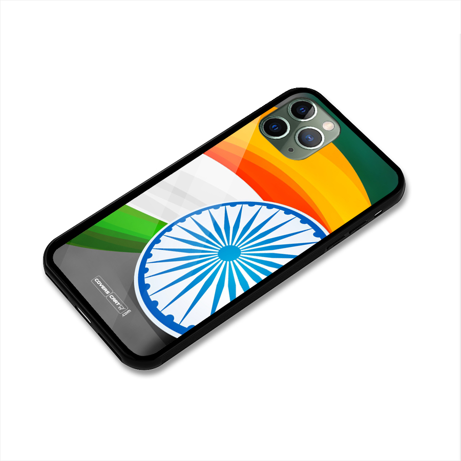 Tri Color Glass Back Case for iPhone 11 Pro