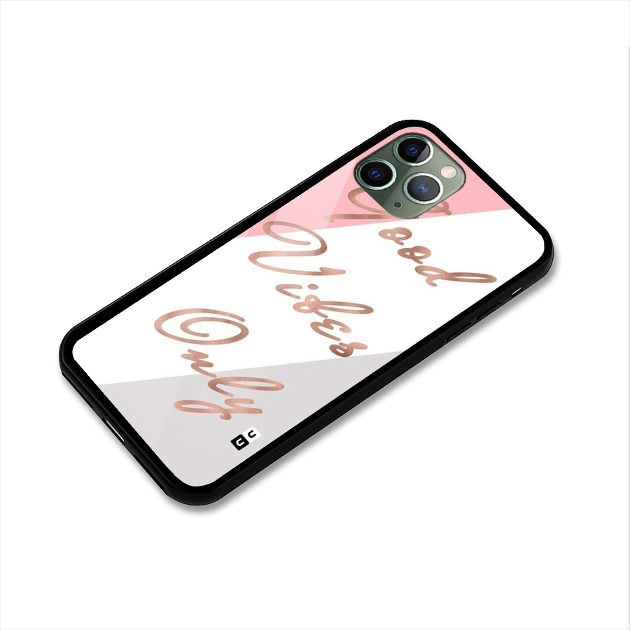 Vibes Classic Stripes Glass Back Case for iPhone 11 Pro
