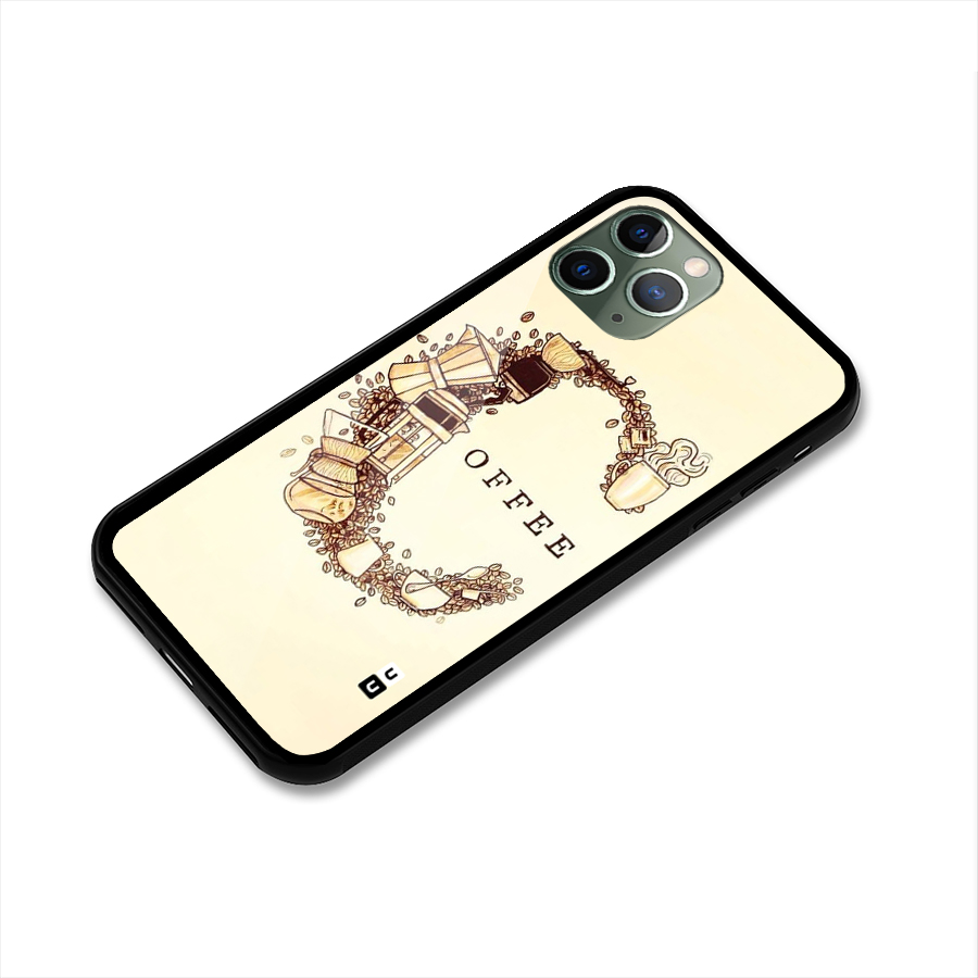 Vintage Coffee Glass Back Case for iPhone 11 Pro