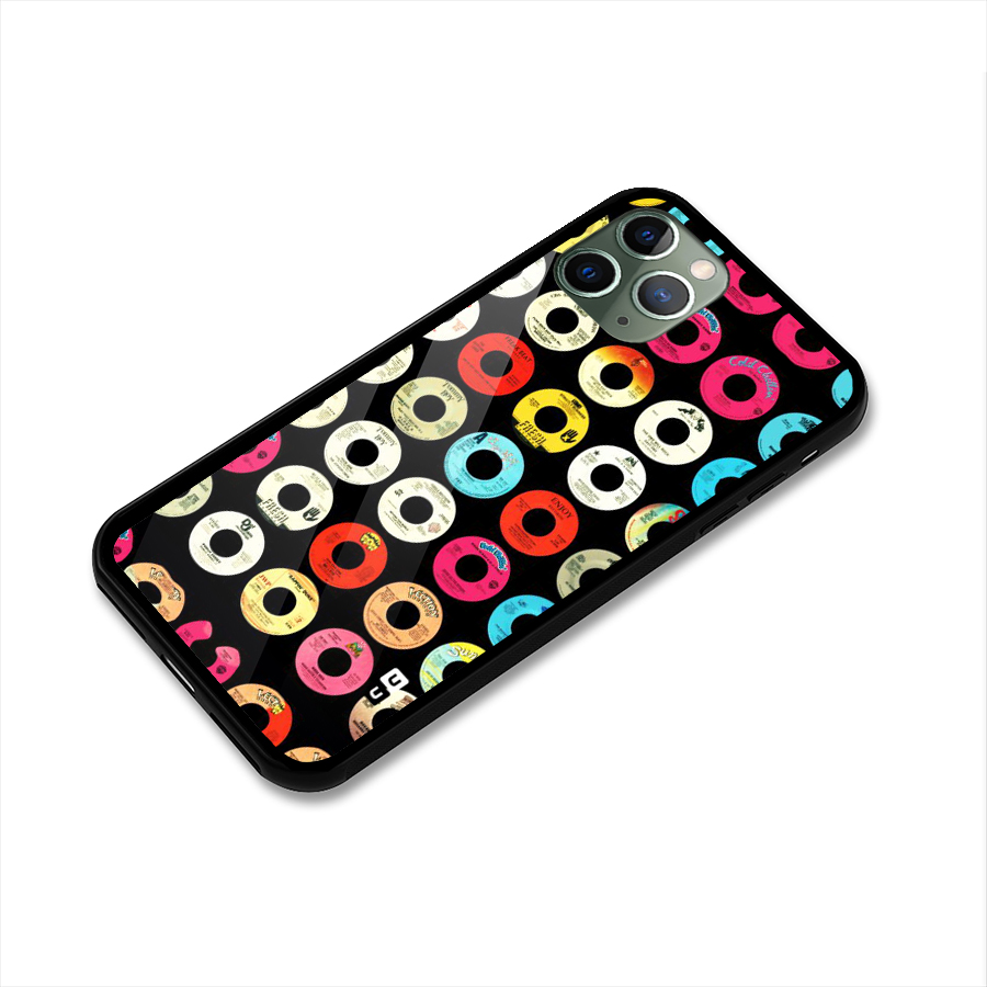 Vintage Collection CDs Glass Back Case for iPhone 11 Pro