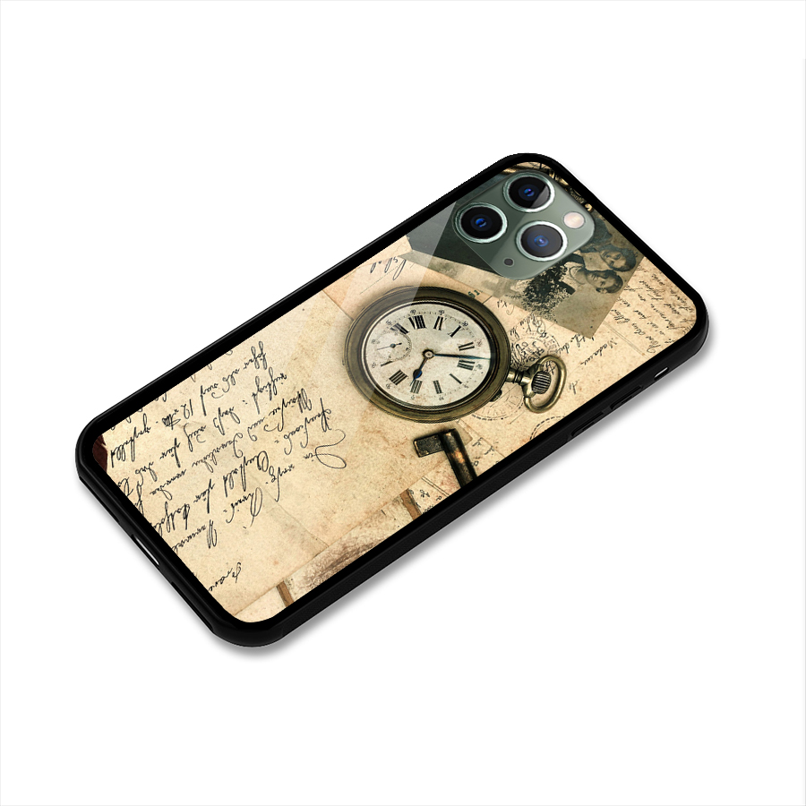 Vintage Post Cards Glass Back Case for iPhone 11 Pro