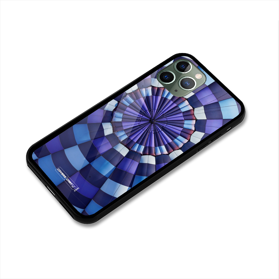 Violet Wonder Glass Back Case for iPhone 11 Pro