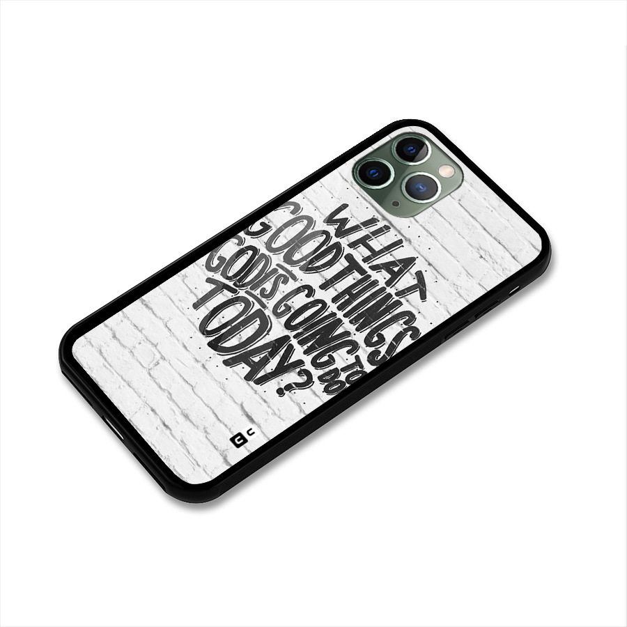 Wall Good Glass Back Case for iPhone 11 Pro