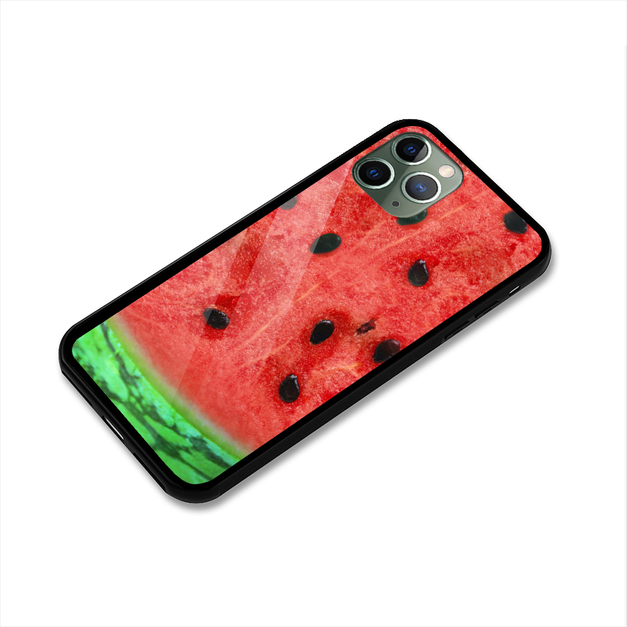 Watermelon Design Glass Back Case for iPhone 11 Pro