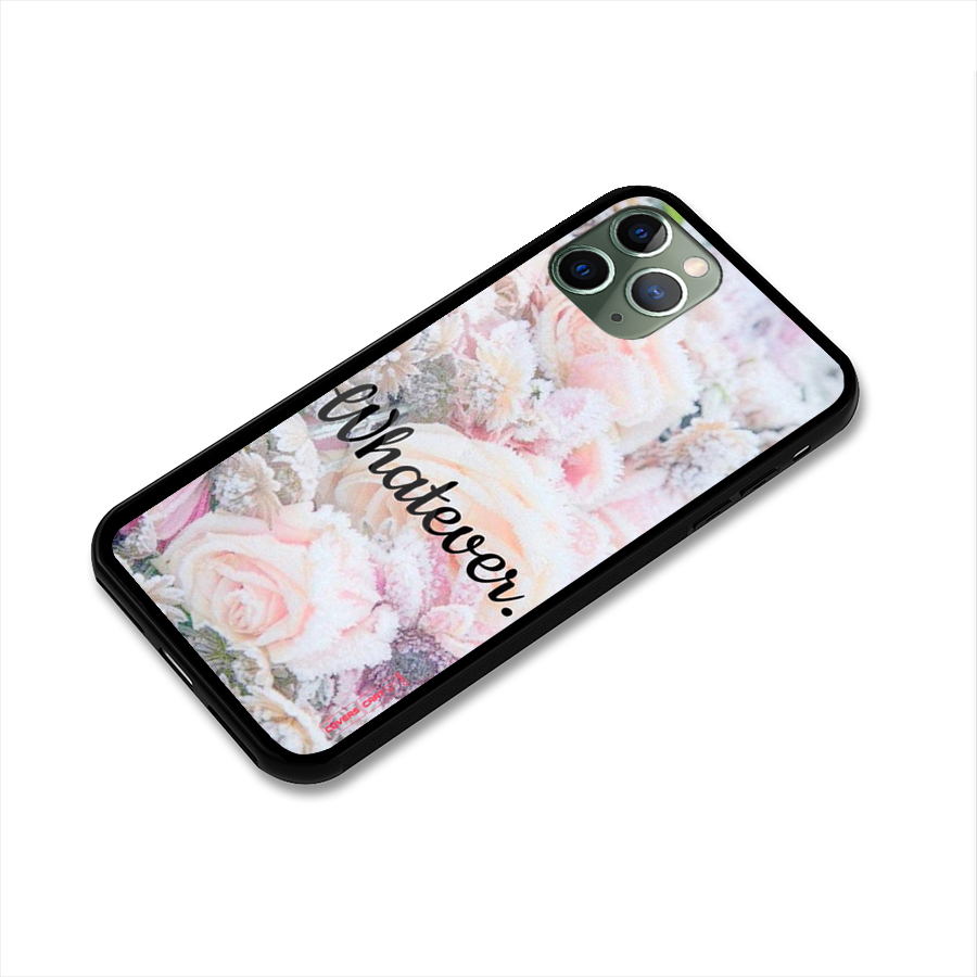 Whatever Glass Back Case for iPhone 11 Pro