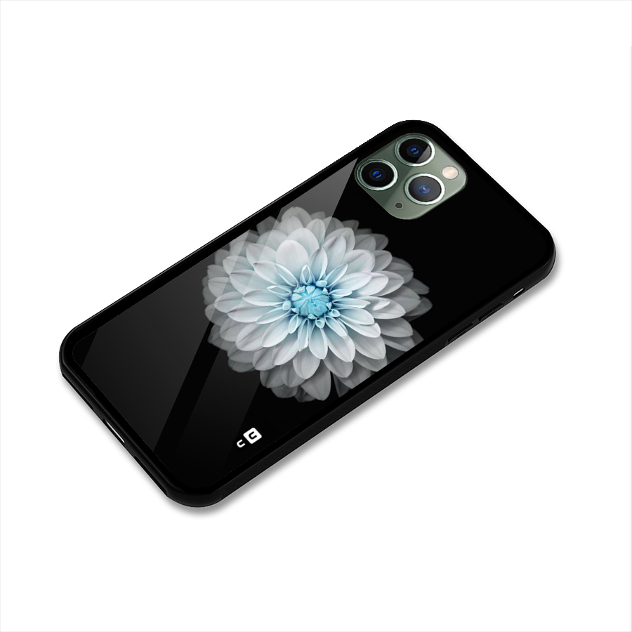 White Bloom Glass Back Case for iPhone 11 Pro