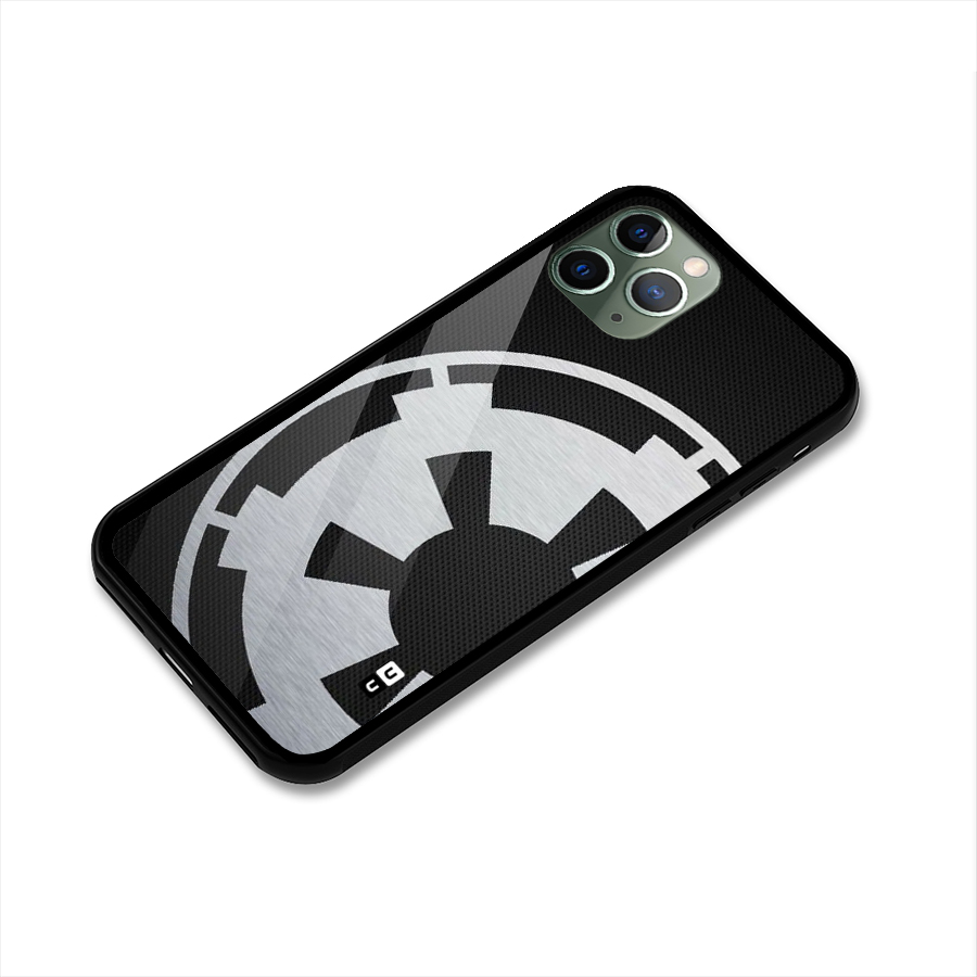 White Wheel Glass Back Case for iPhone 11 Pro
