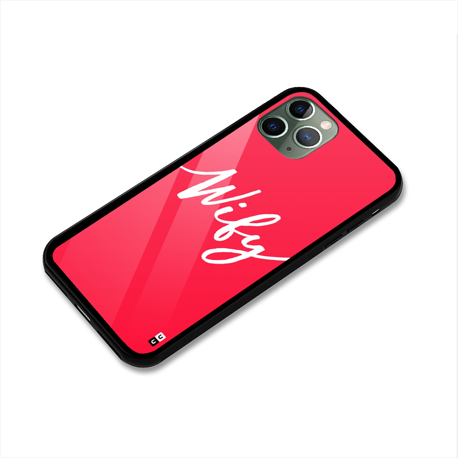Wify Glass Back Case for iPhone 11 Pro
