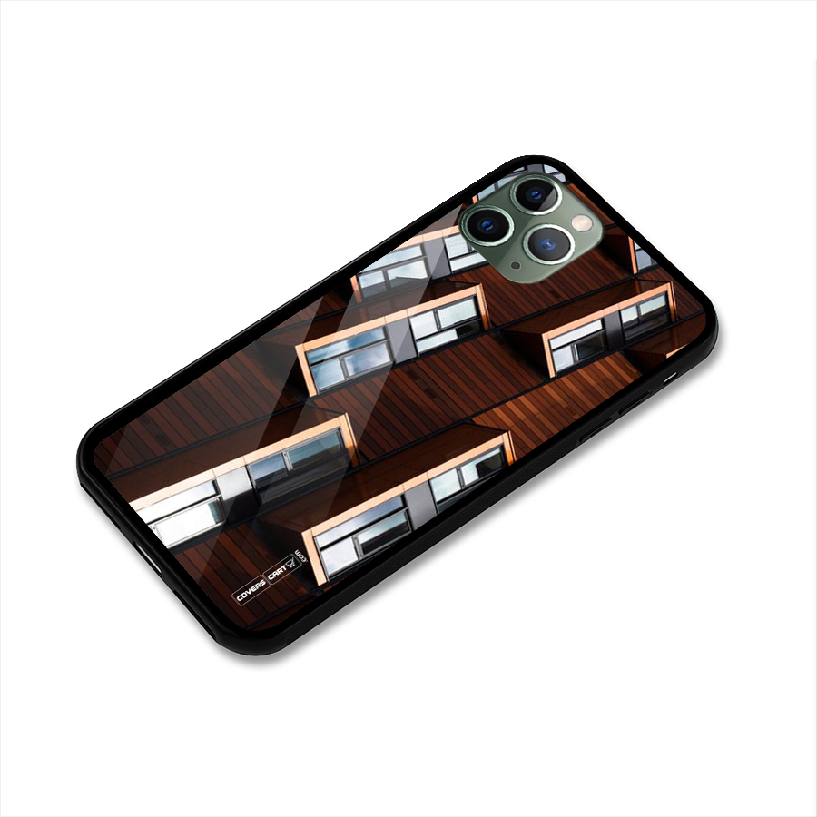 Window Abstract Glass Back Case for iPhone 11 Pro