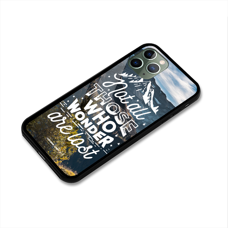 Wonder Lost Glass Back Case for iPhone 11 Pro