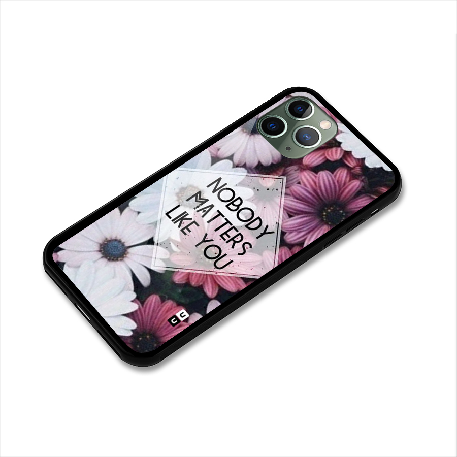 You Matter Glass Back Case for iPhone 11 Pro