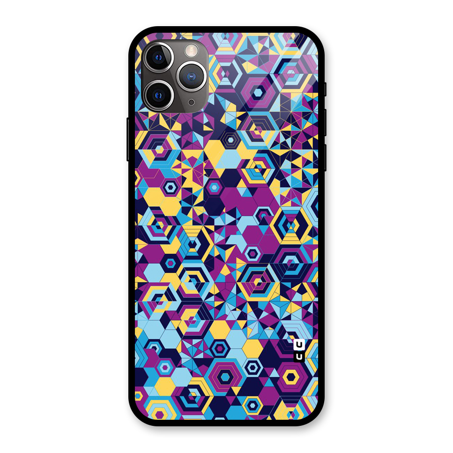 Artistic Abstract Glass Back Case for iPhone 11 Pro Max