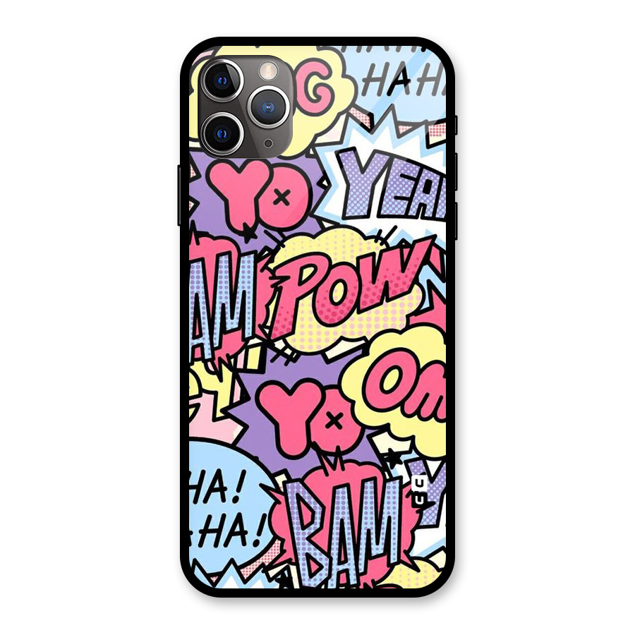 Bam Omg Glass Back Case for iPhone 11 Pro Max