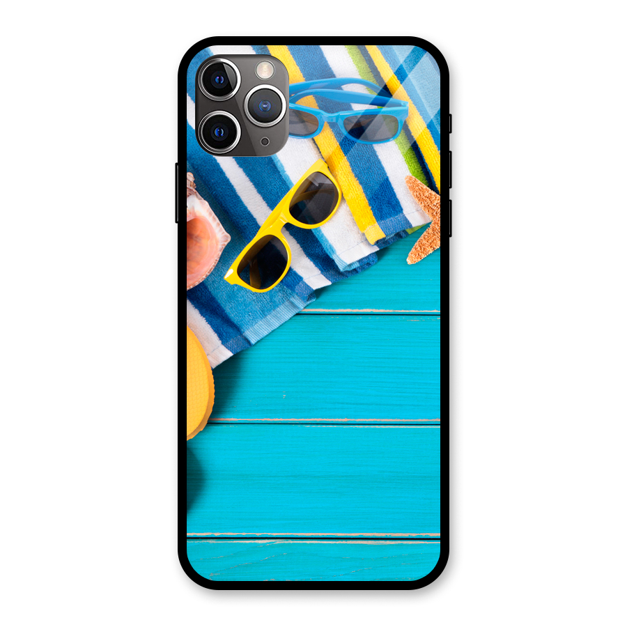 Beach Ready Glass Back Case for iPhone 11 Pro Max