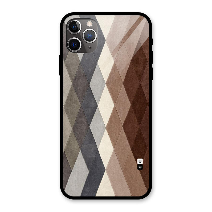 Beautiful Shades Of Diamonds Glass Back Case for iPhone 11 Pro Max