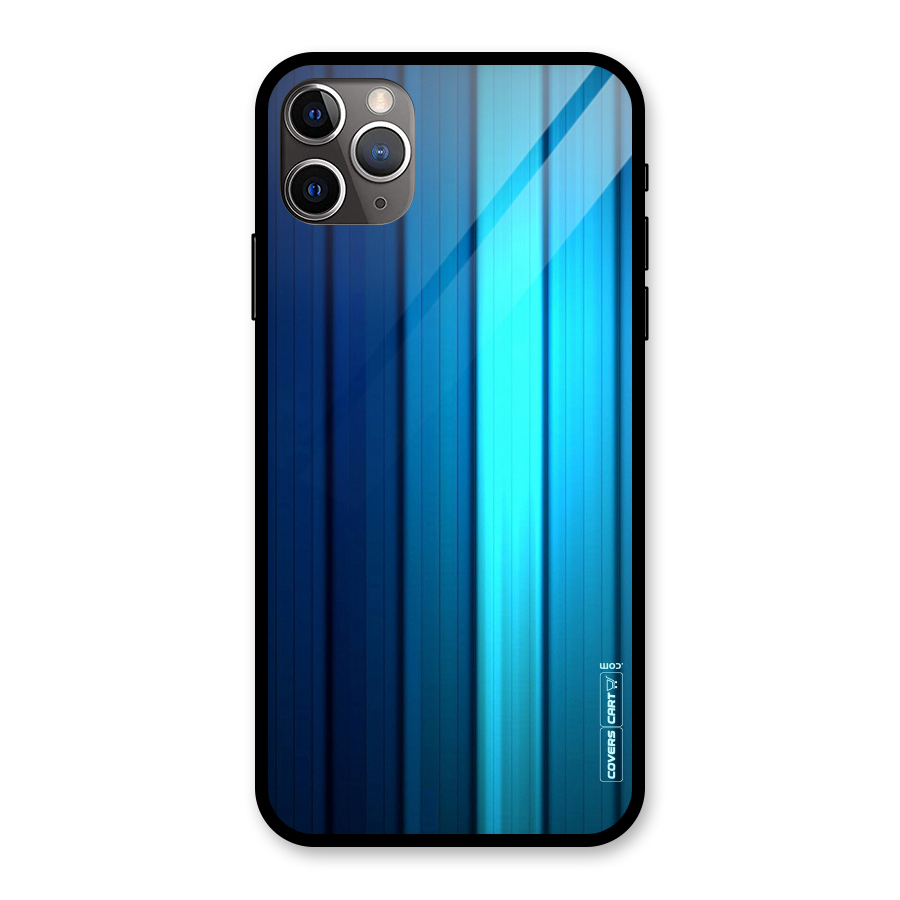 Blue Hues Glass Back Case for iPhone 11 Pro Max