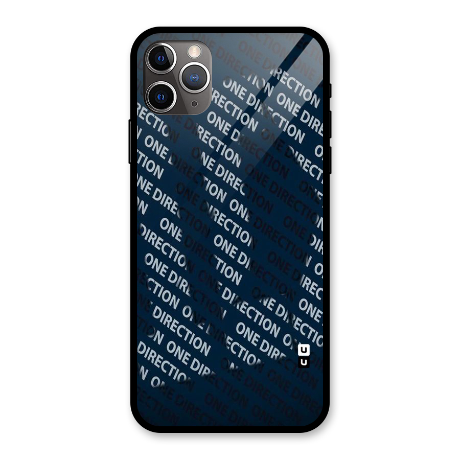 Blue Way Glass Back Case for iPhone 11 Pro Max