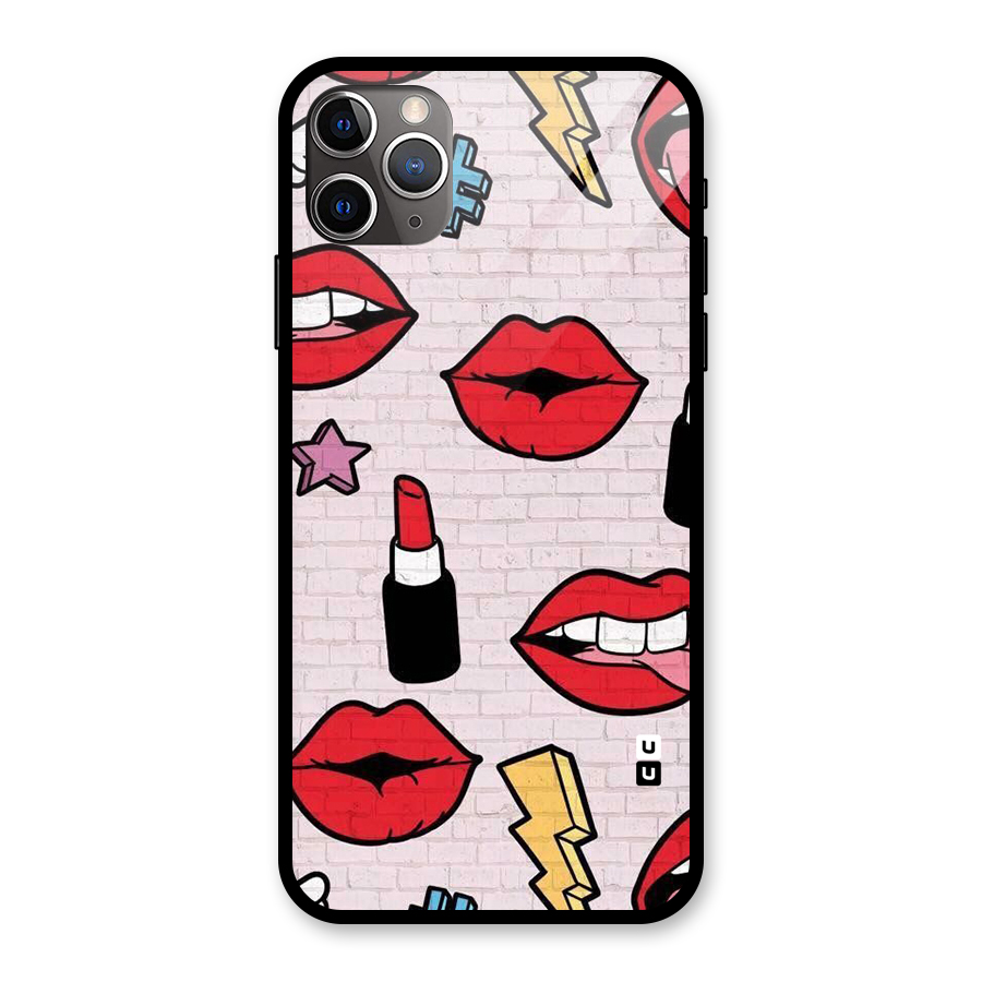 Bold Red Glass Back Case for iPhone 11 Pro Max