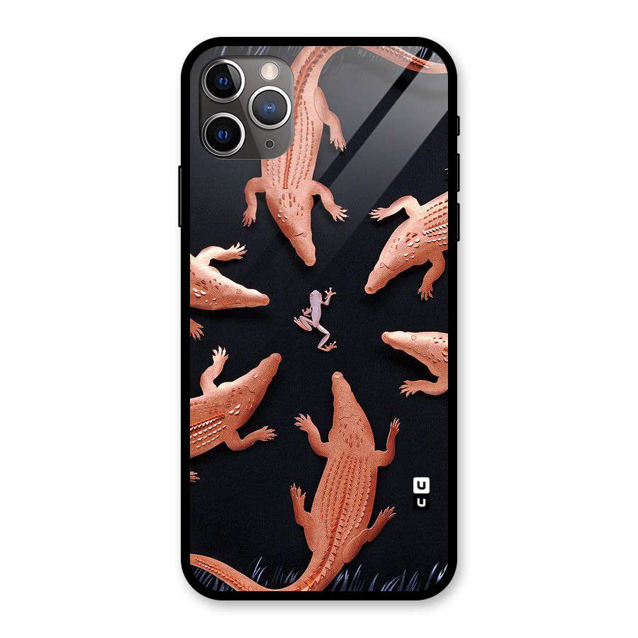 Brave Frog Glass Back Case for iPhone 11 Pro Max