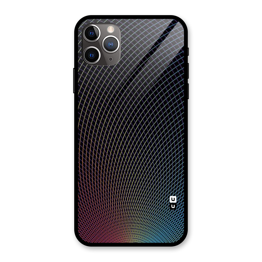 Check Swirls Glass Back Case for iPhone 11 Pro Max