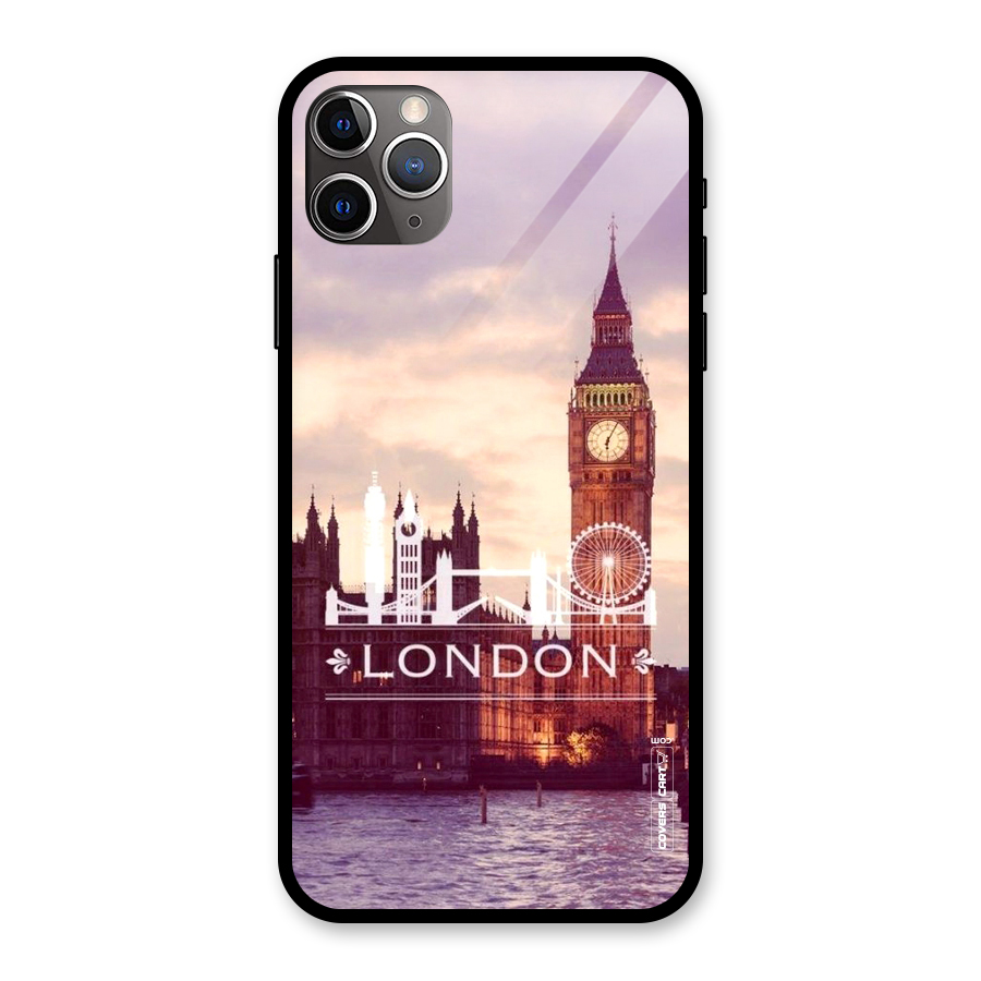 City Tower Glass Back Case for iPhone 11 Pro Max