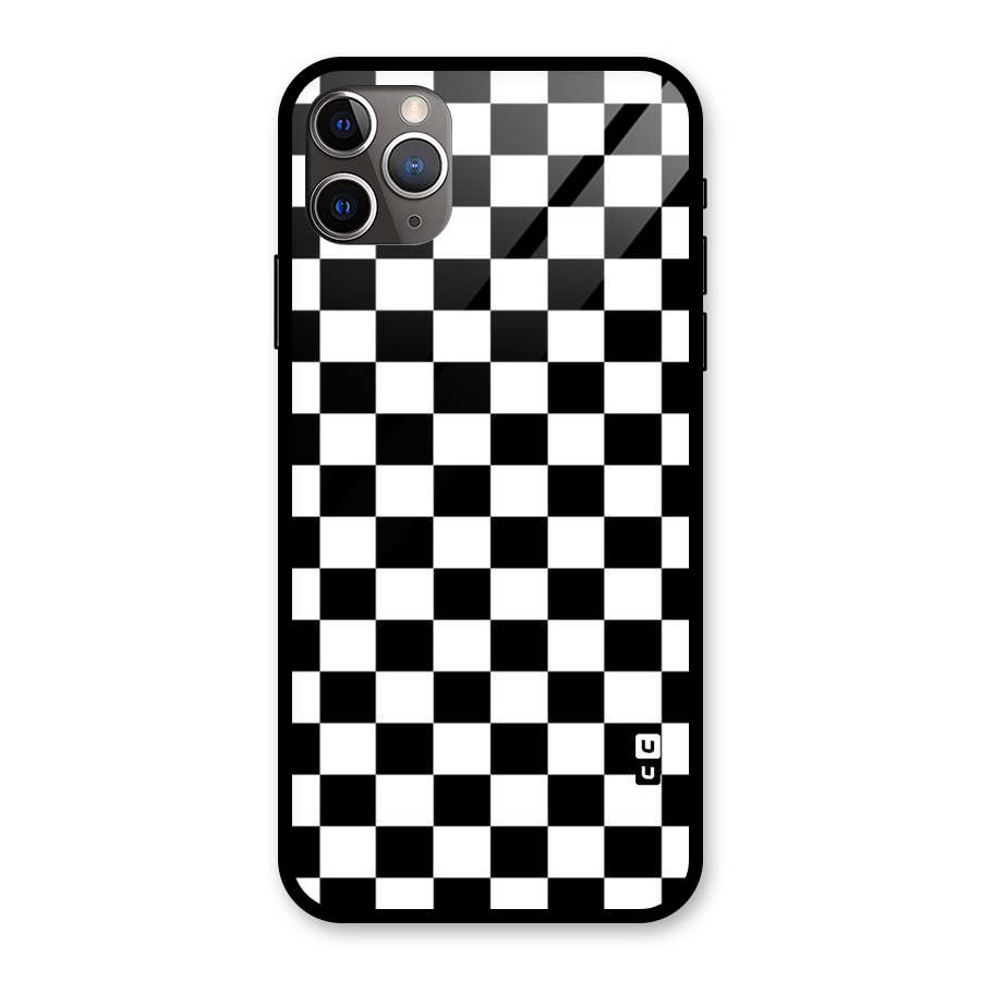 Classic Check Glass Back Case for iPhone 11 Pro Max
