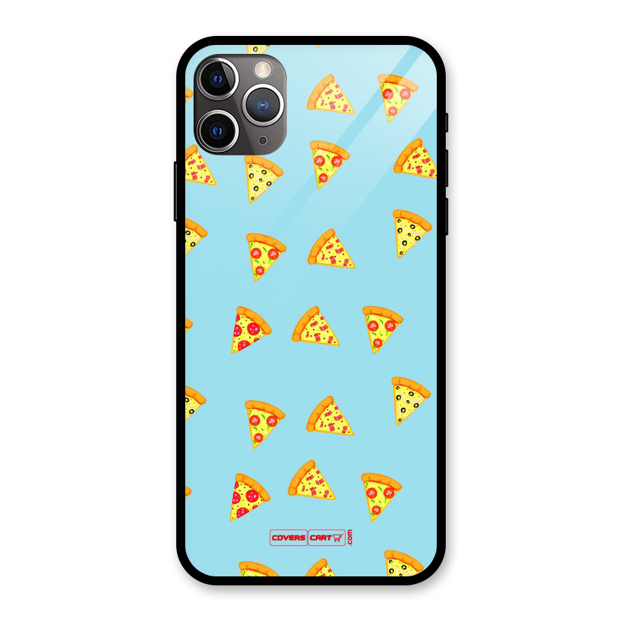 Cute Slices of Pizza Glass Back Case for iPhone 11 Pro Max