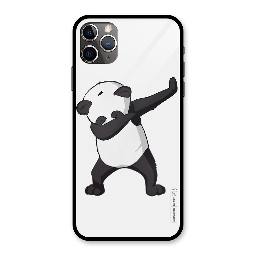 Dab Panda Shoot Glass Back Case for iPhone 11 Pro Max