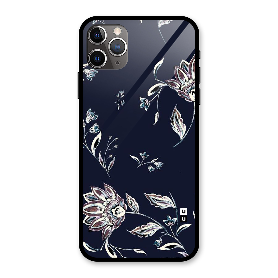 Dark Petals Glass Back Case for iPhone 11 Pro Max