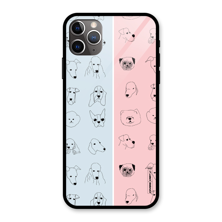 Dog Cat And Cow Glass Back Case for iPhone 11 Pro Max