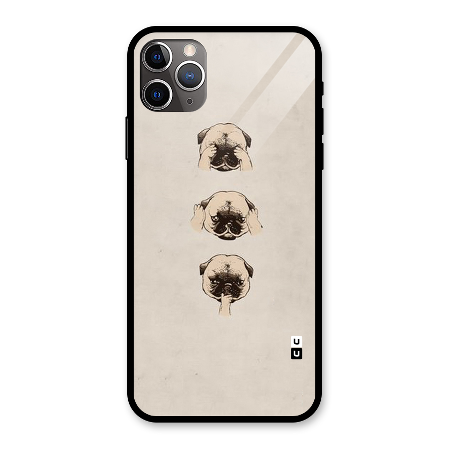 Doggo Moods Glass Back Case for iPhone 11 Pro Max