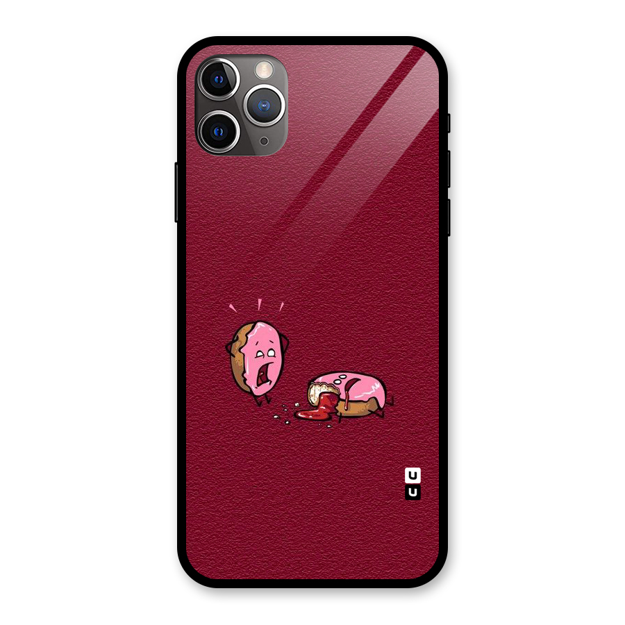 Donut Murder Glass Back Case for iPhone 11 Pro Max