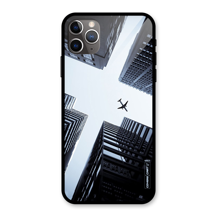 Fly Perspective Glass Back Case for iPhone 11 Pro Max