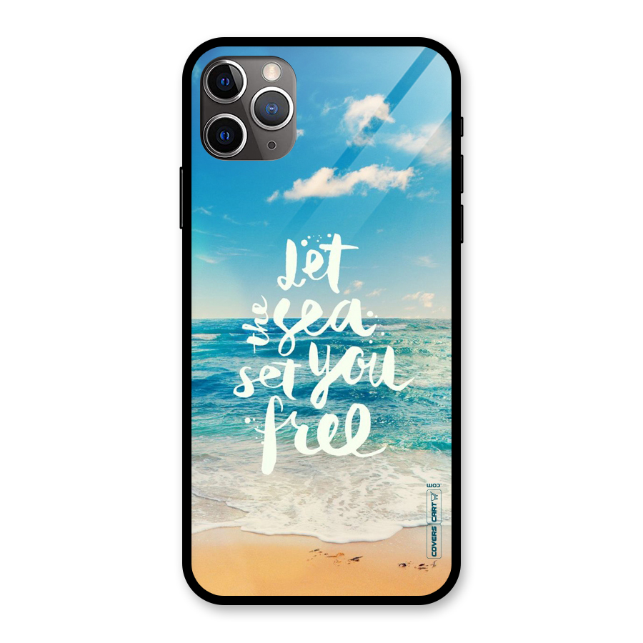 Free Sea Glass Back Case for iPhone 11 Pro Max