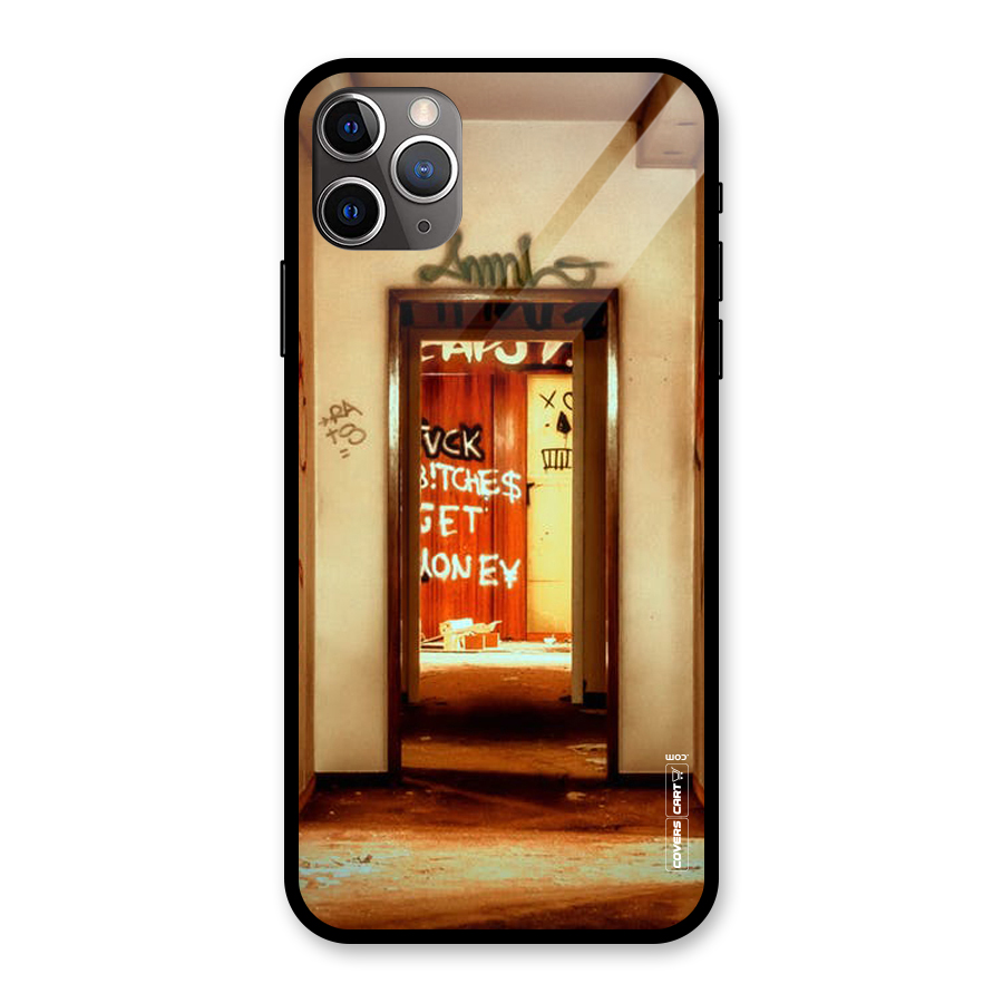 Grafitty Door Glass Back Case for iPhone 11 Pro Max