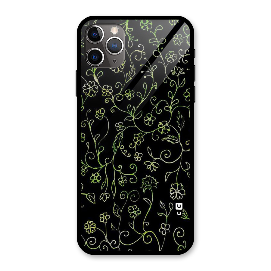 Green Leaves Glass Back Case for iPhone 11 Pro Max