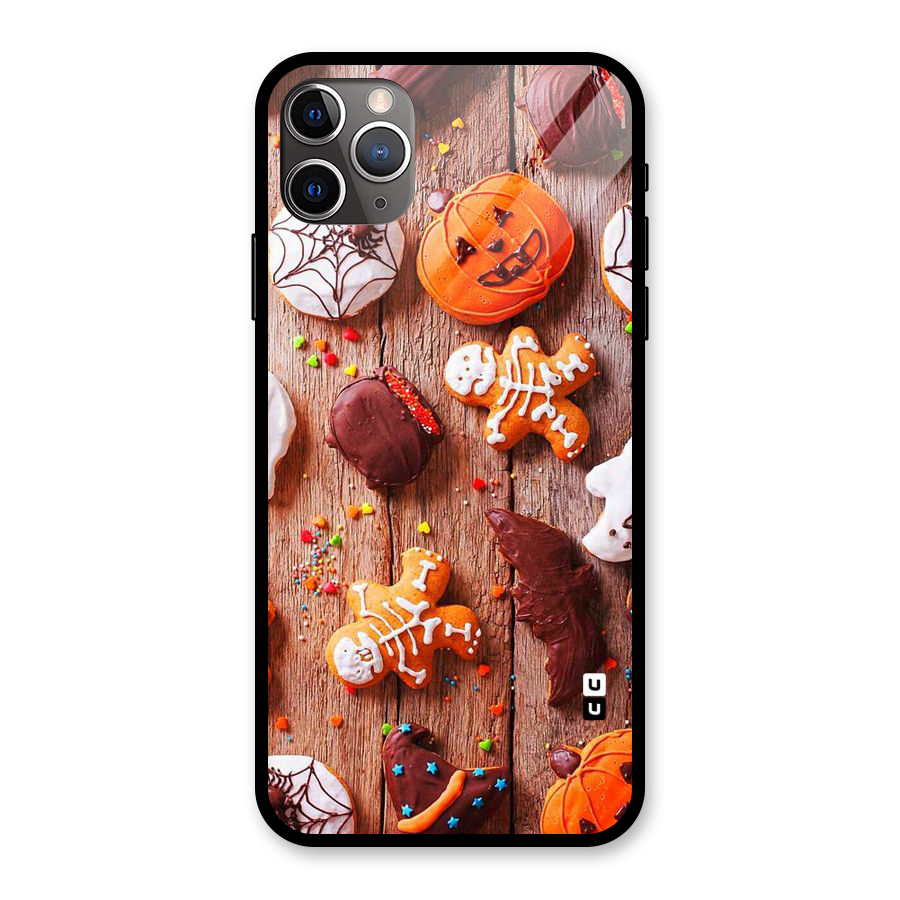 Halloween Chocolates Glass Back Case for iPhone 11 Pro Max