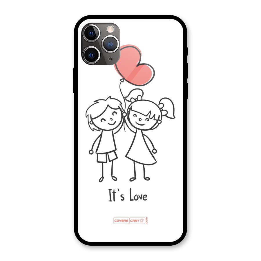 Its Love Glass Back Case for iPhone 11 Pro Max