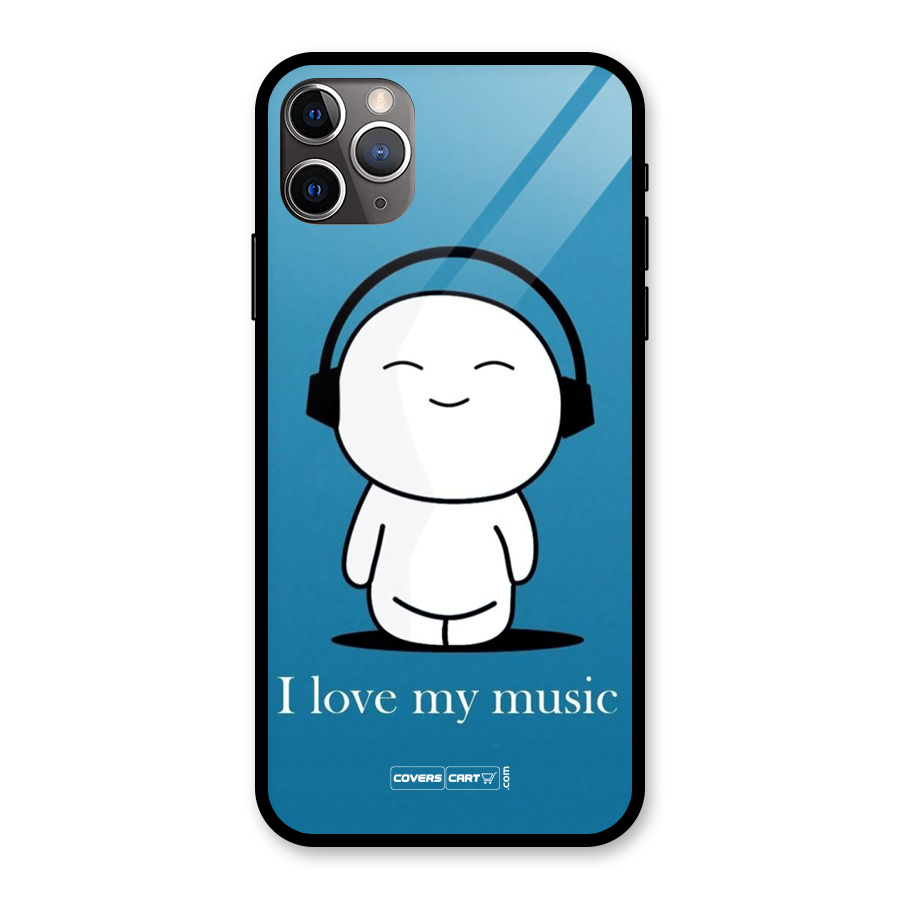 Love for Music Glass Back Case for iPhone 11 Pro Max