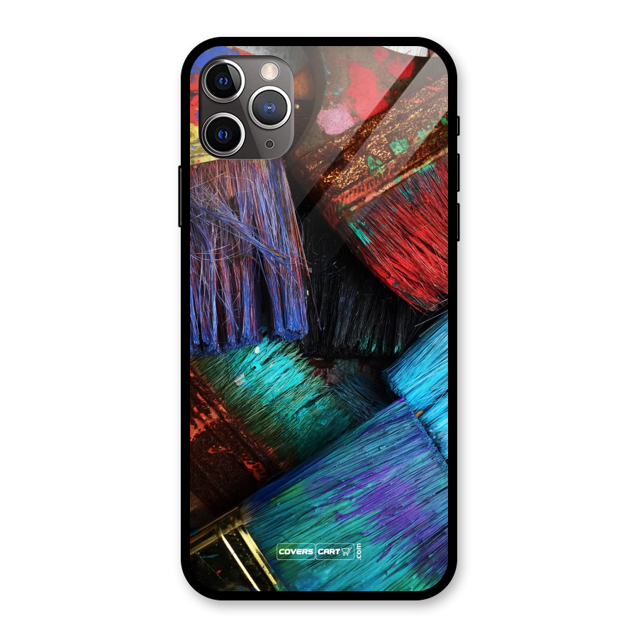 Magic Brushes Glass Back Case for iPhone 11 Pro Max