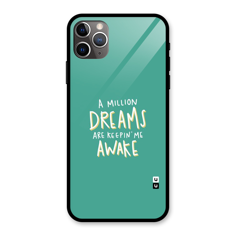 Million Dreams Glass Back Case for iPhone 11 Pro Max