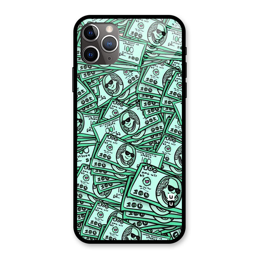 Money Swag Glass Back Case for iPhone 11 Pro Max