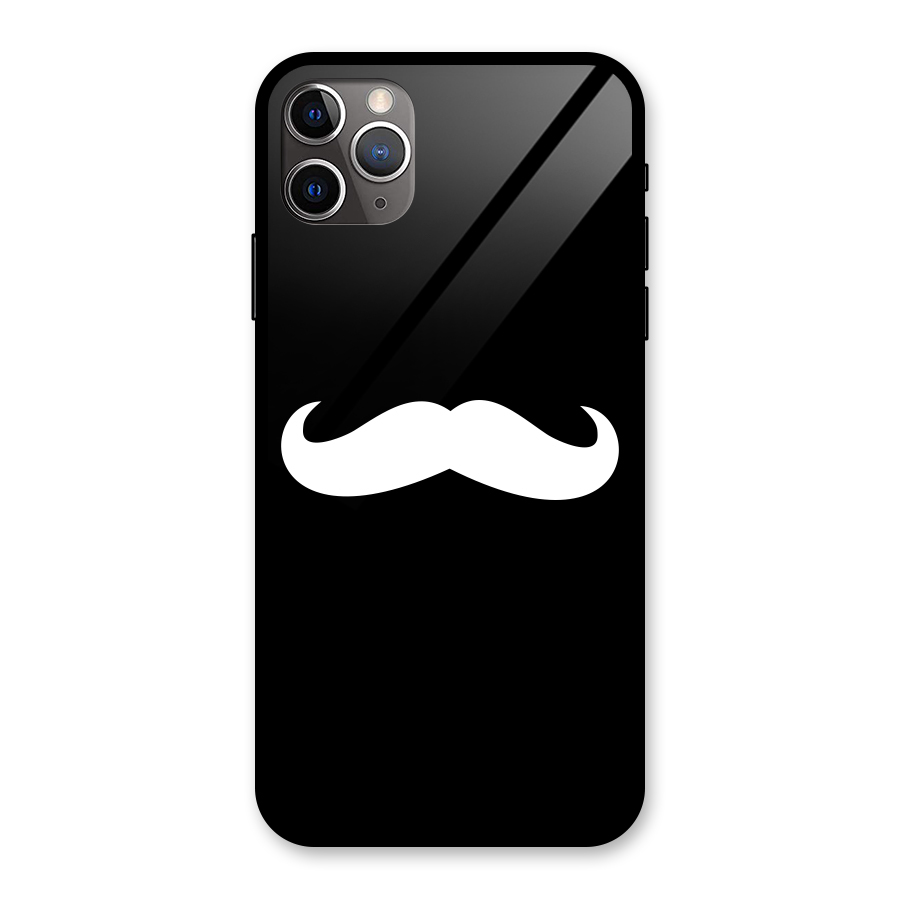 Moustache Love Glass Back Case for iPhone 11 Pro Max